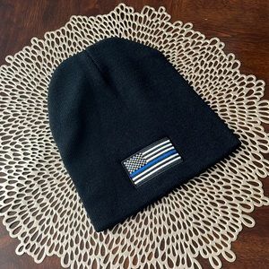 New Thin Blue Line Beanie